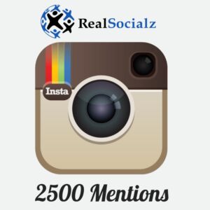 buy 2500 Instagram mentions