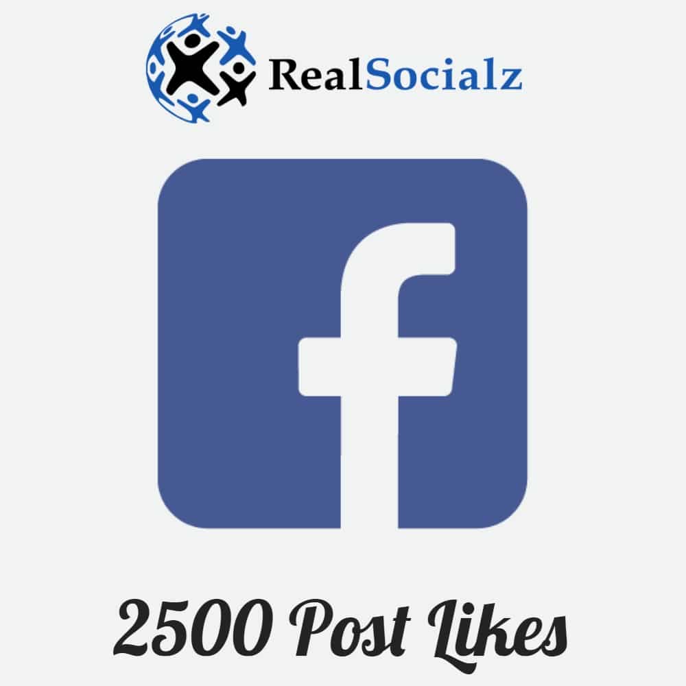 2500 post likes
