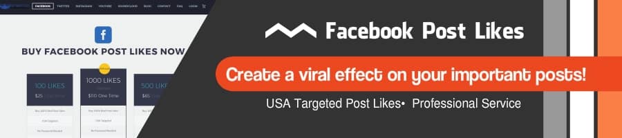 Get USA Facebook post likes