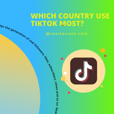 Which country use TikTok most?