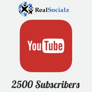 buy 2500 YouTube subscribers