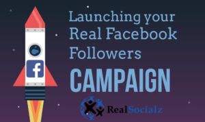 RealSocialz real Facebook followers campaign