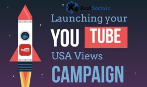 RealSocialz USA YouTube views campaign