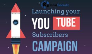 RealSocialz YouTube real subscribers campaign