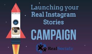 Real Instagram stories campaign