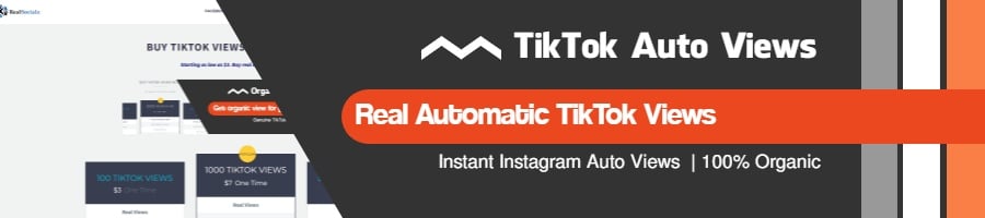 RealSocialz TikTok auto views