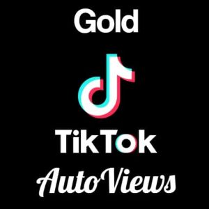 Gold TikTok auto views