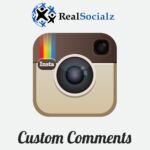 buy custom Instagram comments