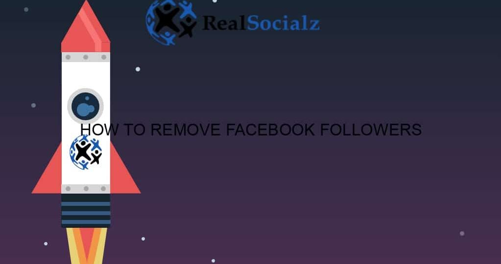 How to remove facebook followers
