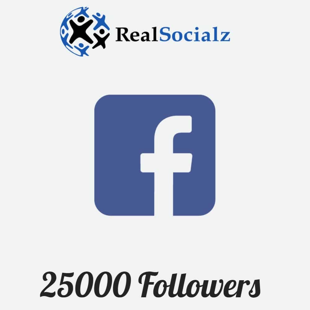 25000 Facebook followers