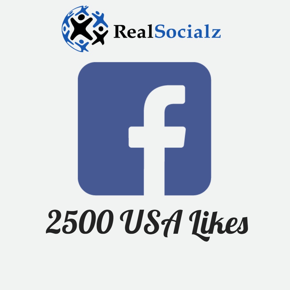 2500 USA Facebook Likes