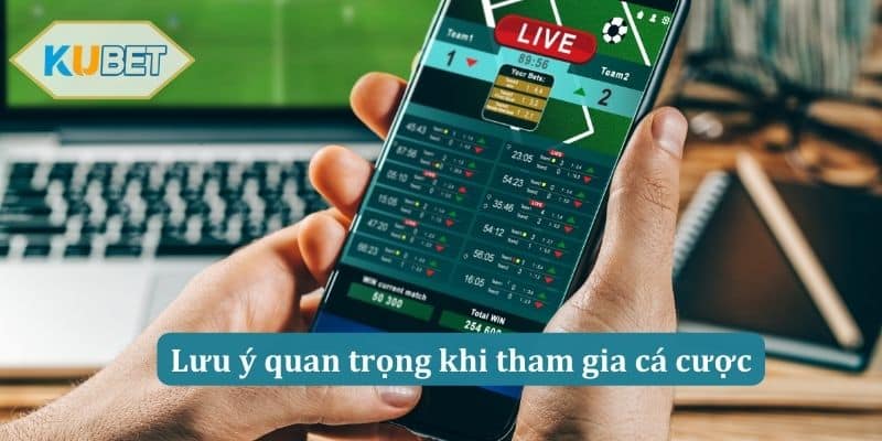 Lưu ý quan trọng khi tham gia cá cược